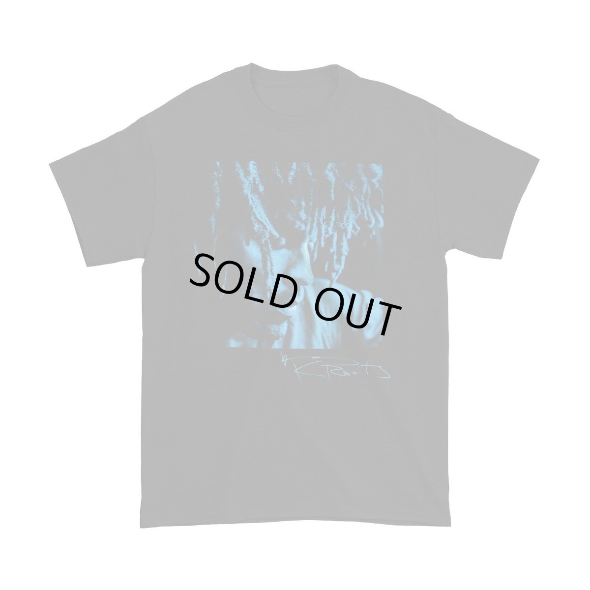 画像1: Lenny Kravitz Tシャツ レニー・クラヴィッツ Blue Photo Raise Vibration Tour [Back Print] (1)