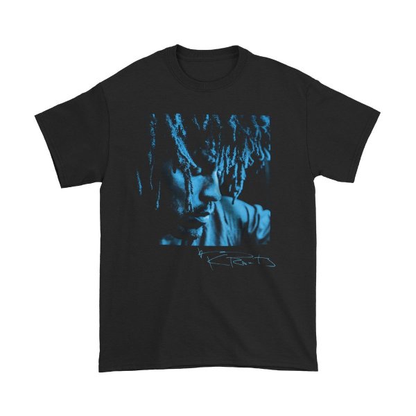 画像1: Lenny Kravitz Tシャツ レニー・クラヴィッツ Blue Photo Raise Vibration Tour [Back Print] (1)