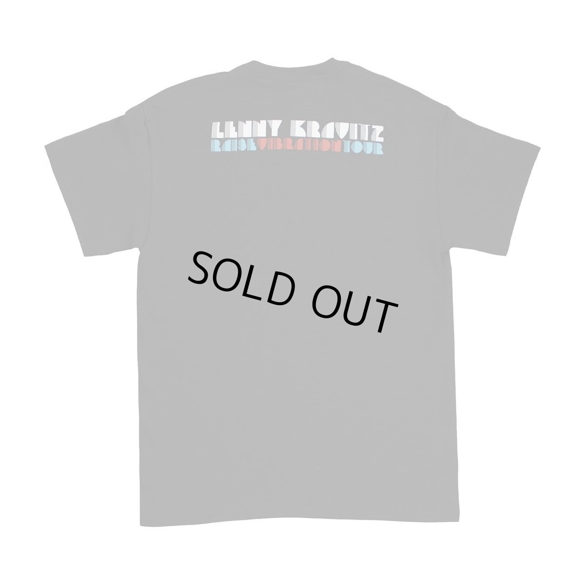 画像2: Lenny Kravitz Tシャツ レニー・クラヴィッツ Blue Photo Raise Vibration Tour [Back Print] (2)