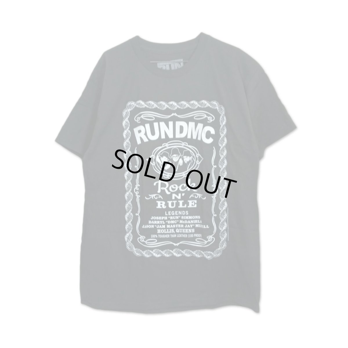 画像1: Run DMC Tシャツ ランDMC Whiskey Label (1)