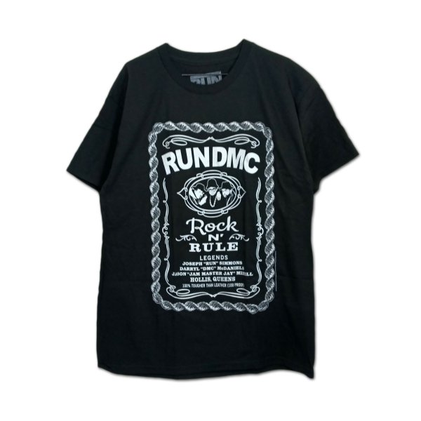 画像1: Run DMC Tシャツ ランDMC Whiskey Label (1)