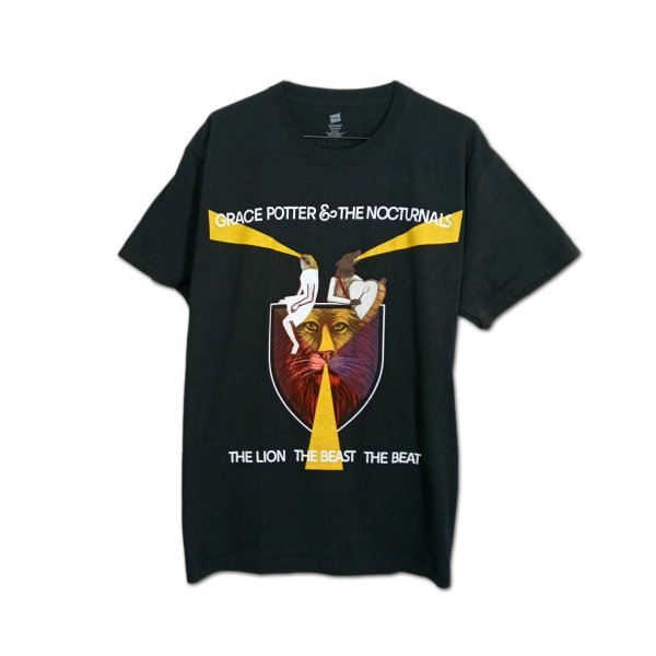 画像1: Grace Potter And The Nocturnals バンドTシャツ グレイス・ポッター The Lion 2012 Tour [Back Print] (1)