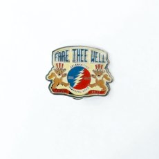 画像1: Grateful Dead メタルピンバッジ グレイトフル・デッド Bear Crest 50 Years Stick Pin (1)