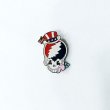 画像1: Grateful Dead メタルピンバッジ グレイトフル・デッド Teaser Skull Stick Pin (1)