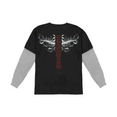 画像2: Joe Satriani 切り替えロングスリーヴTシャツ ジョー・サトリアーニ Tour 2007 [Back Print] (2)
