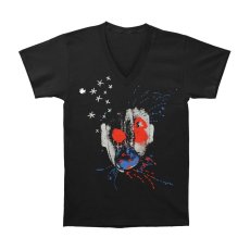 画像1: The Cure バンドTシャツ ザ・キュアー Dream V-Neck [Back Print] (1)