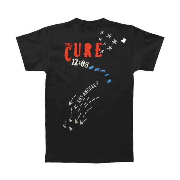 画像2: The Cure バンドTシャツ ザ・キュアー Dream V-Neck [Back Print] (2)