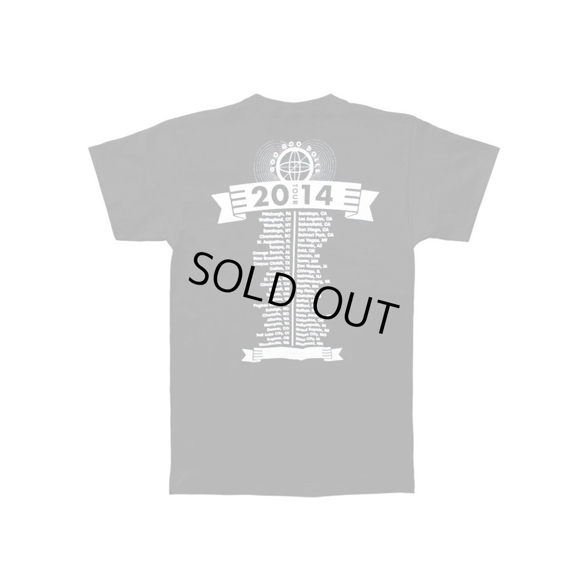 画像2: Goo Goo Dolls バンドTシャツ グー・グー・ドールズ US Tour 2014 (2)