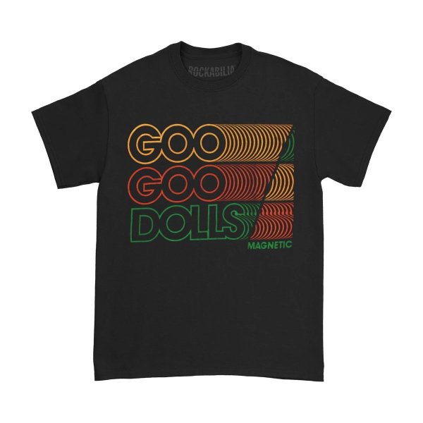 画像1: Goo Goo Dolls バンドTシャツ グー・グー・ドールズ Magnetic 2014 Tour (1)