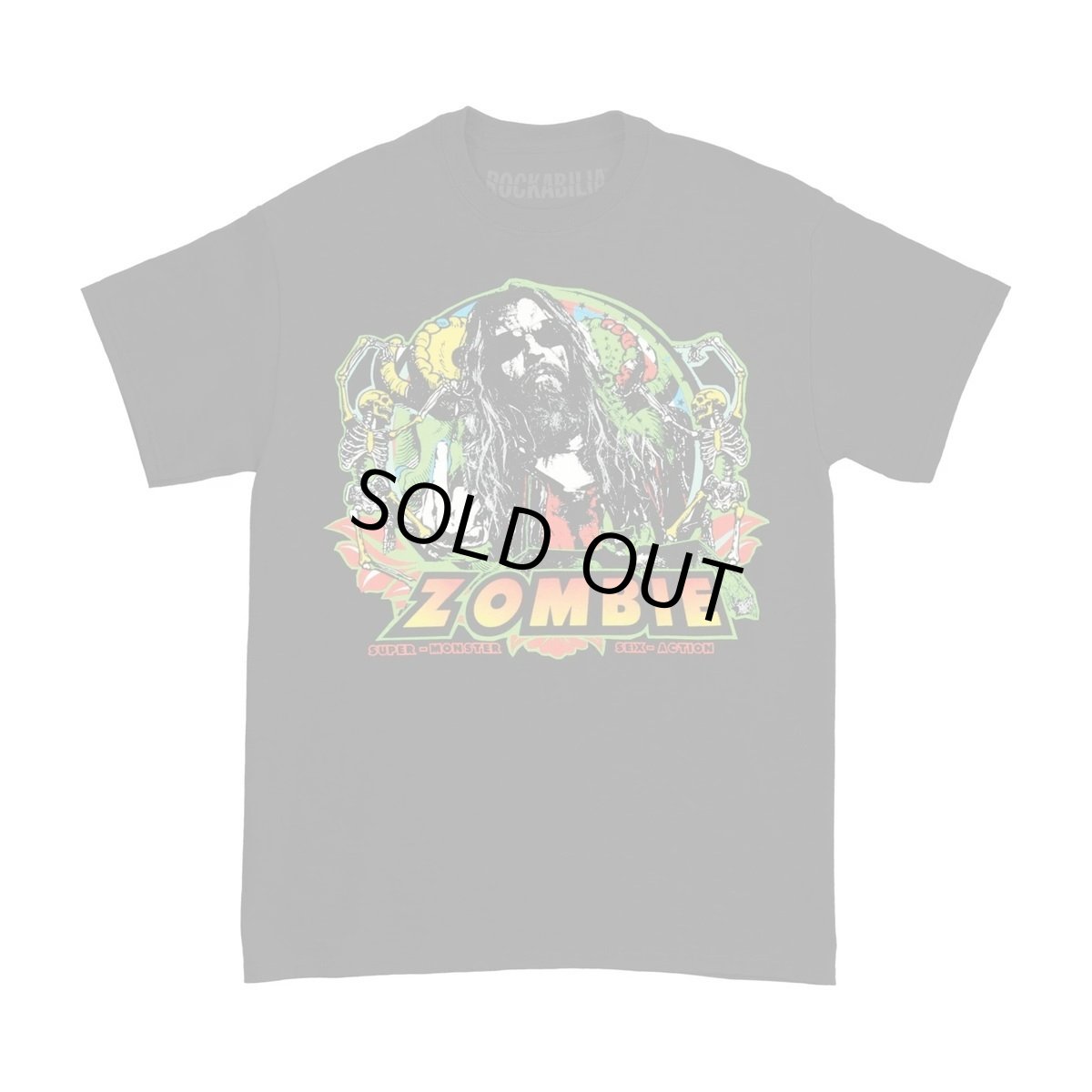 画像1: Rob Zombie バンドTシャツ ロブ・ゾンビ Satanic Orgy Tour 2017 [Back Print] (1)