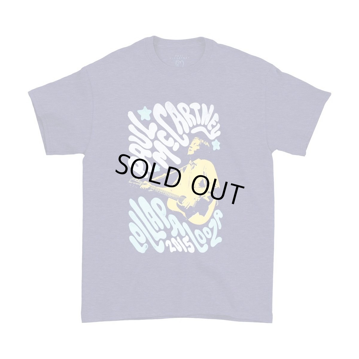 画像1: Paul McCartney Tシャツ ポール・マッカートニー Lollapalooza 2015 (1)