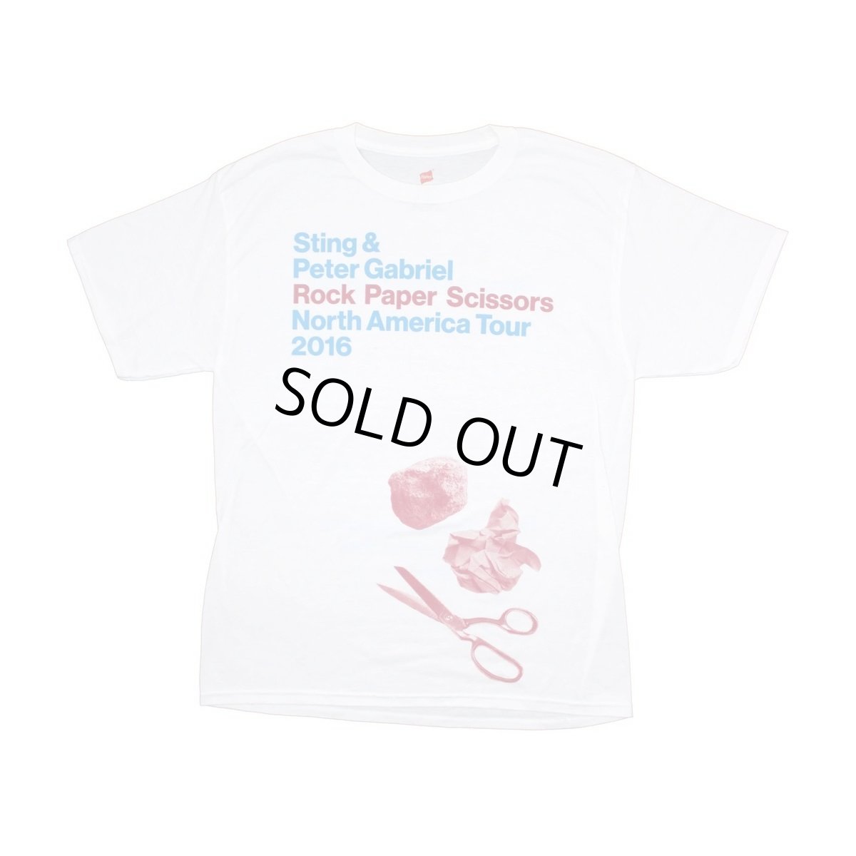 画像1: Sting & Peter Gabriel Tシャツ スティング＆ピーター・ガブリエル North America Tour 2016 [Back Print] (1)