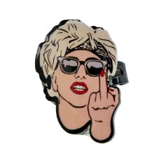 画像1: Lady Gaga プラスチックリング レディー・ガガ Middle Finger (1)