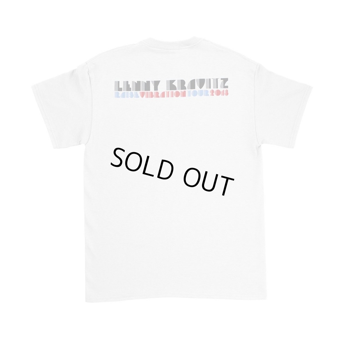 画像2: Lenny Kravitz Tシャツ レニー・クラヴィッツ Triple Lenny Raise Vibration Tour 2018 [Back Print] (2)