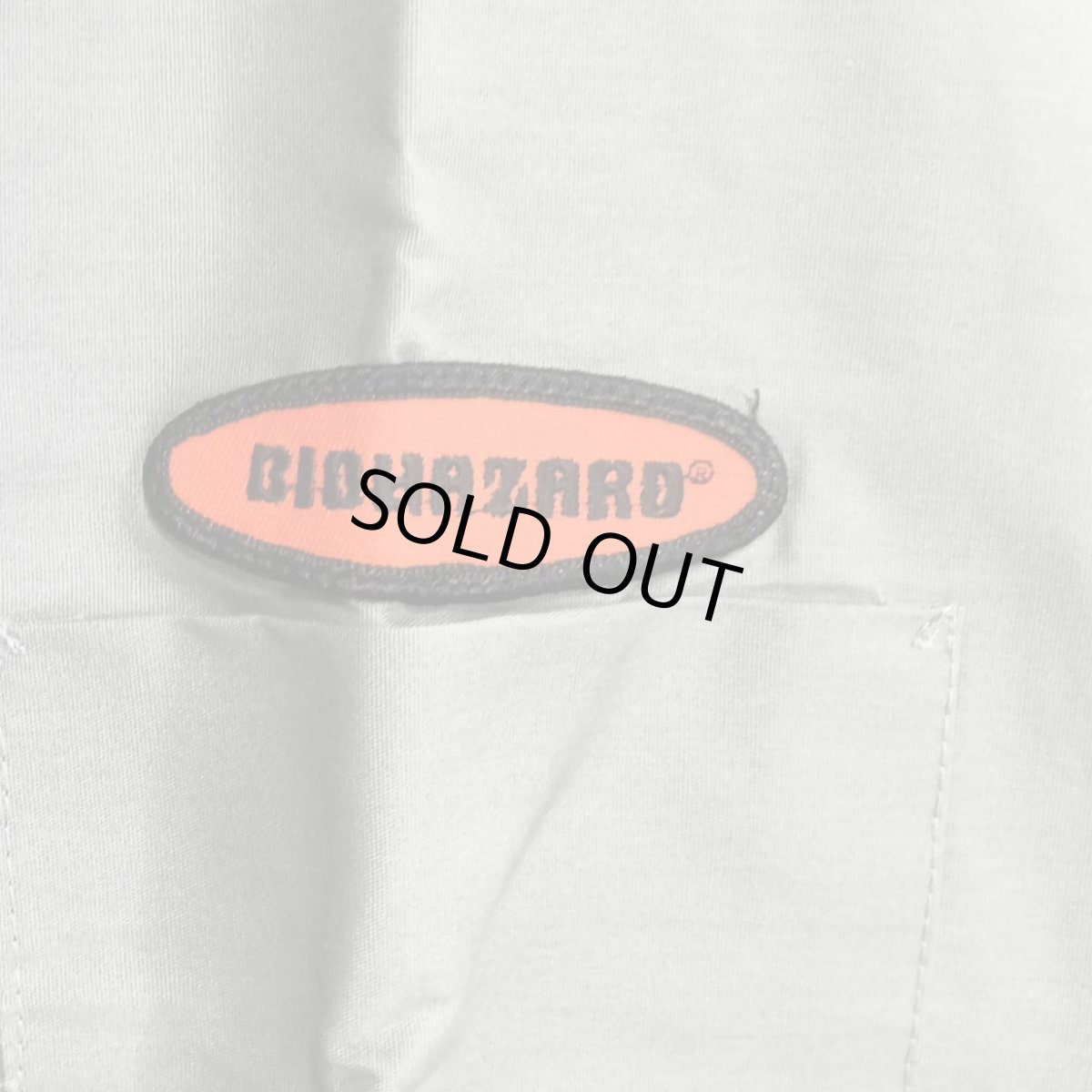 画像2: Biohazard ワークシャツ バイオハザード Oval Logo (2)