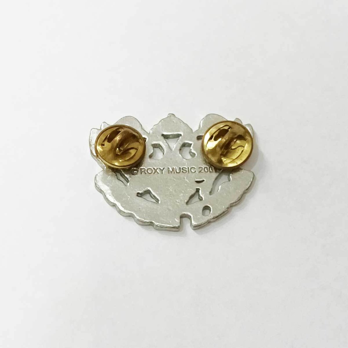 画像2: Roxy Music メタルピンバッジ ロキシー・ミュージック Logo (2)