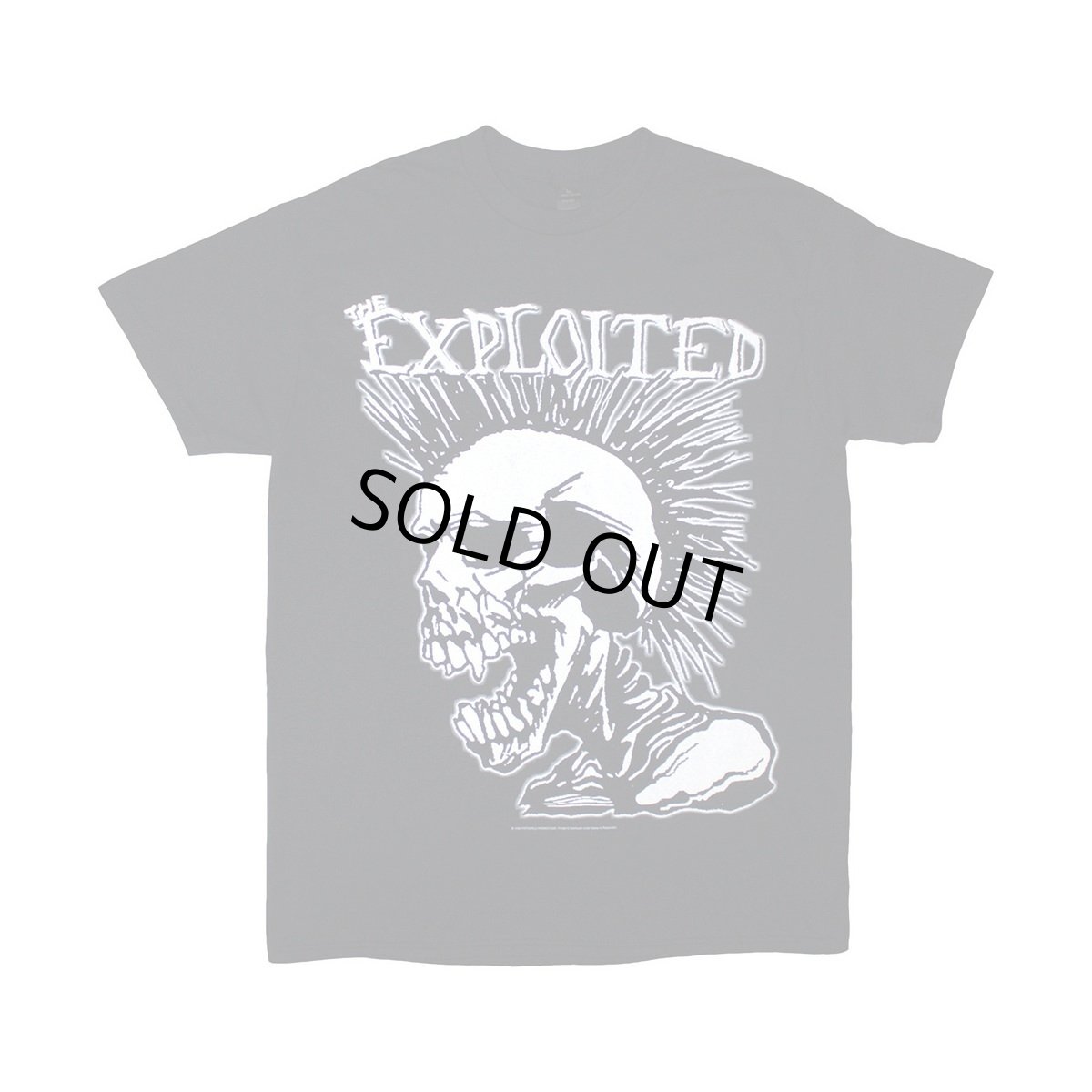 画像1: The Exploited バンドTシャツ ジ・エクスプロイテッド Mohican Skull (1)