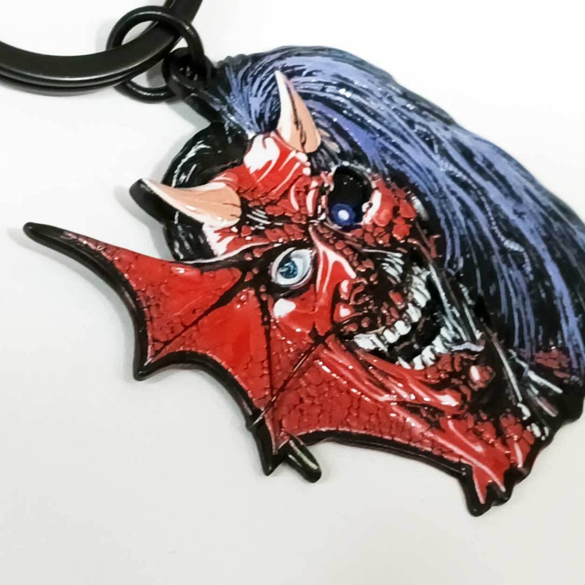 画像2: Iron Maiden メタルキーリング キーホルダー アイアン・メイデン Purgatory Eddie (2)