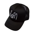 画像1: Korn メッシュスナップバックキャップ コーン Sonic Silver Logo (1)