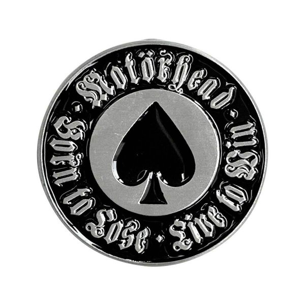 画像1: Motorhead メタルピンバッジ モーターヘッド Born To Lose (1)
