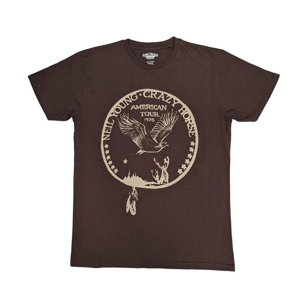 画像1: Neil Young Tシャツ ニール・ヤング Tour 1976 Seal (1)