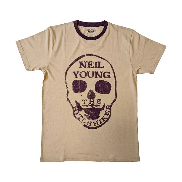 画像1: Neil Young Tシャツ ニール・ヤング Hitchhiker Ringer (1)