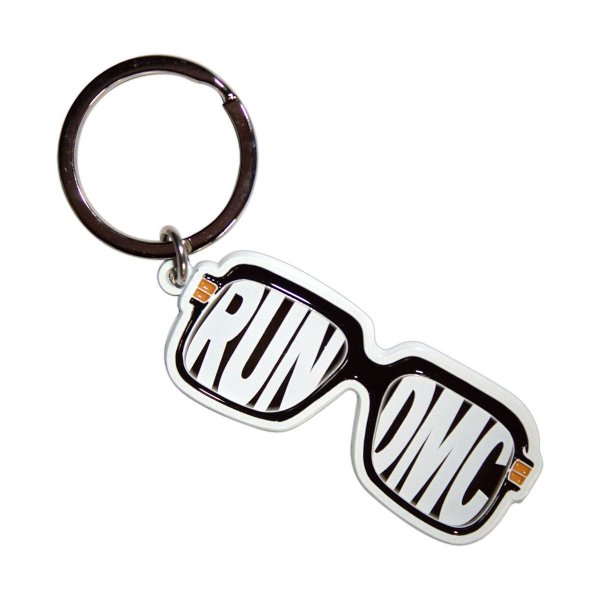 画像1: Run DMC メタルキーリング キーホルダー ランDMC Glasses (1)
