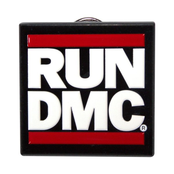 画像1: Run DMC メタルピンバッジ ランDMC Logo (1)
