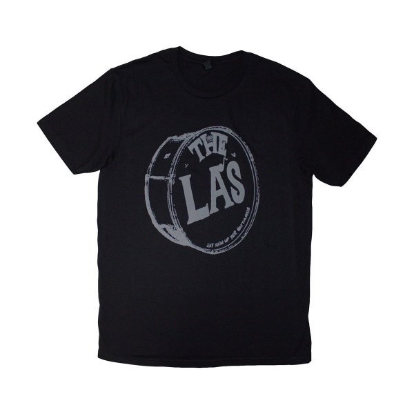 画像1: The La's バンドTシャツ ザ・ラーズ Grey Drum Head Logo (1)