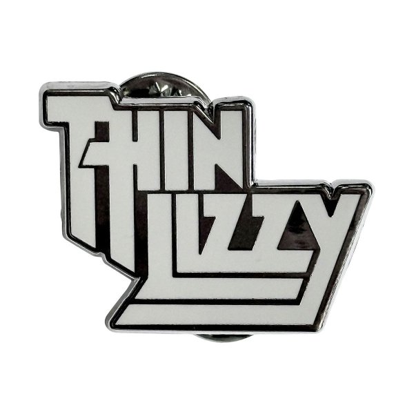 画像1: Thin Lizzy メタルピンバッジ キーホルダー シン・リジィ Logo (1)