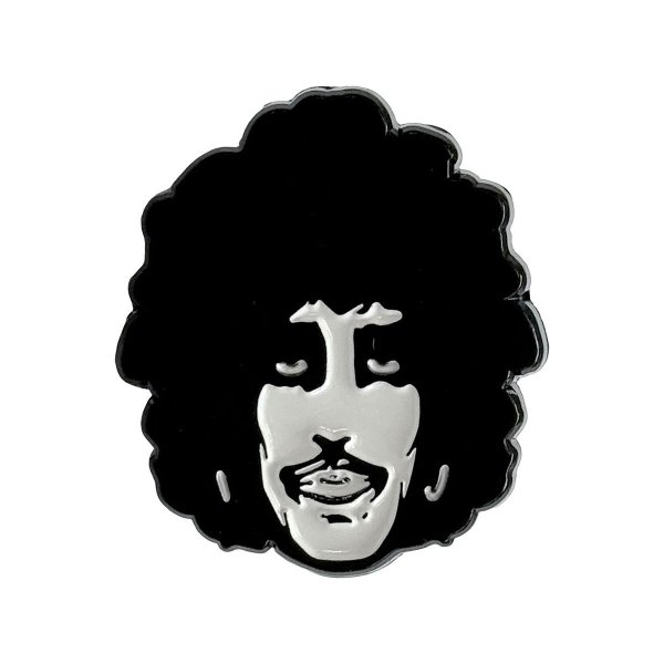 画像1: Thin Lizzy メタルピンバッジ キーホルダー シン・リジィ Phil (1)