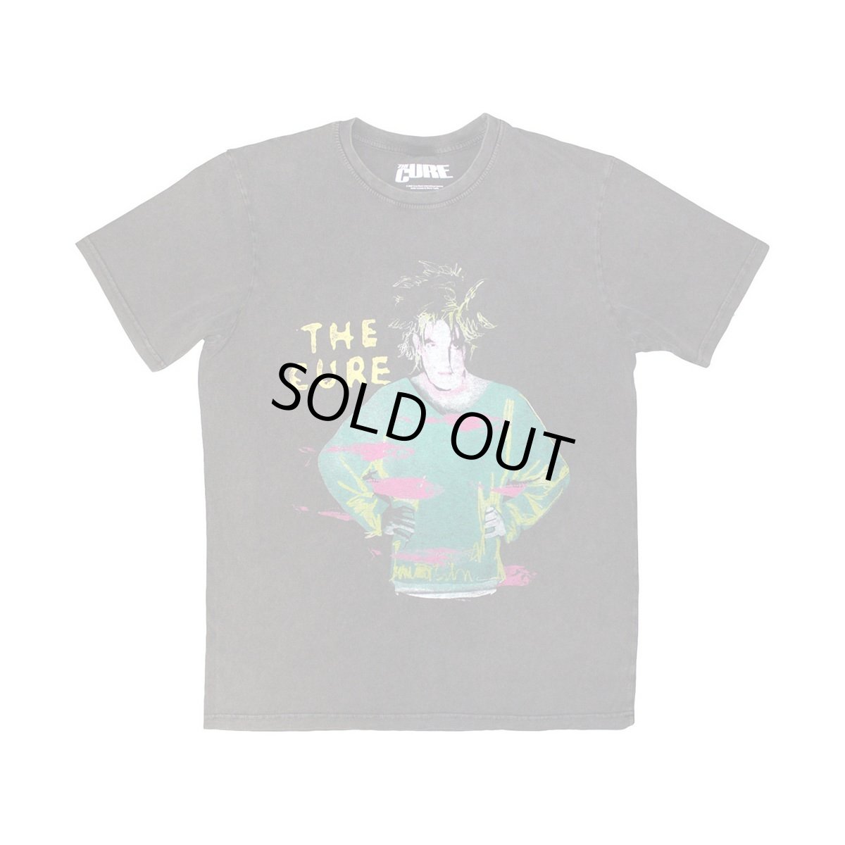 画像1: The Cure バンドTシャツ ザ・キュアー Beach Party Tour 1986 STONE WASH [Back Print] (1)