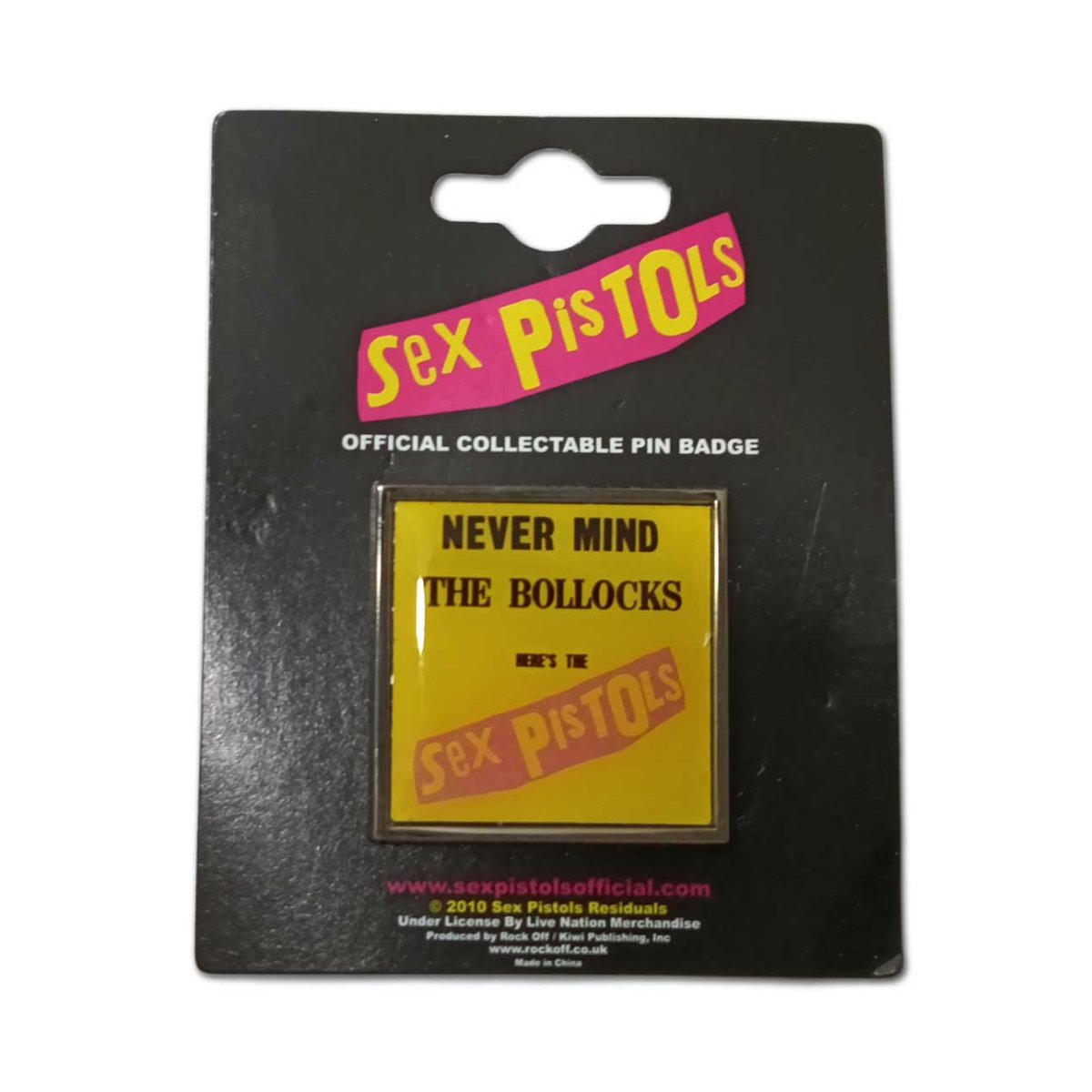 画像2: Sex Pistols メタルピンバッジ セックス・ピストルズ Never Mind The Bollocks (2)