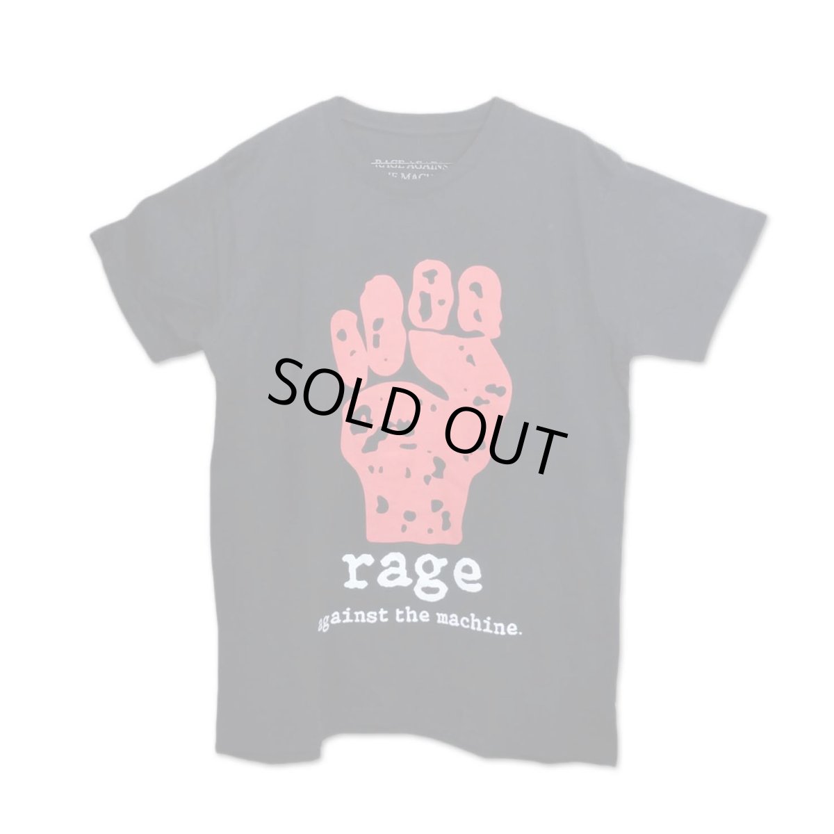 画像1: Rage Against The Machine バンドTシャツ レイジ・アゲインスト・ザ・マシーン Red Fist [Back Print] (1)