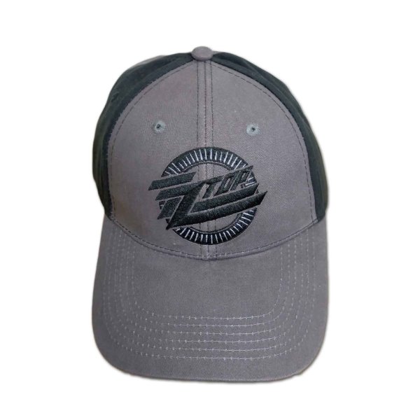 画像1: ZZ Top アジャスタブルキャップ ZZトップ Circle Logo CHACOAL (1)