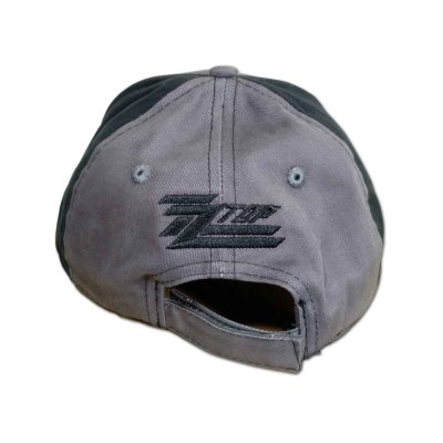 画像1: ZZ Top アジャスタブルキャップ ZZトップ Circle Logo CHACOAL