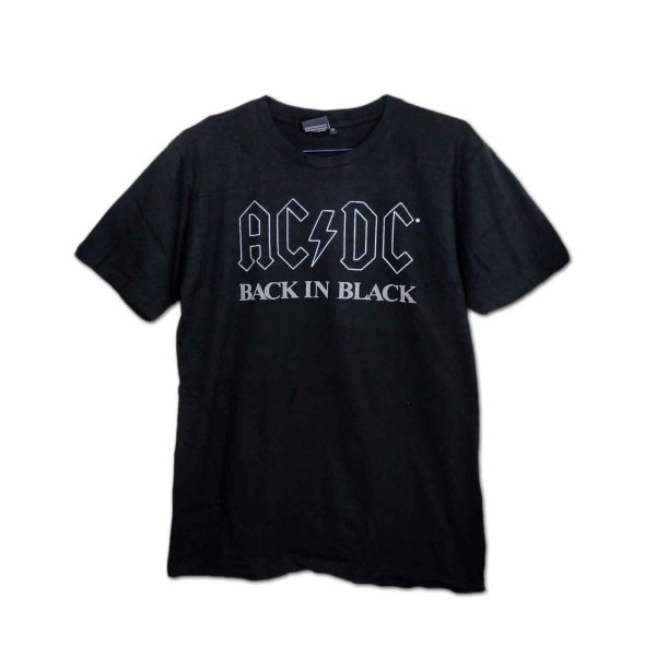 画像1: AC/DC バンドTシャツ エーシー・ディーシー Back In Black (1)