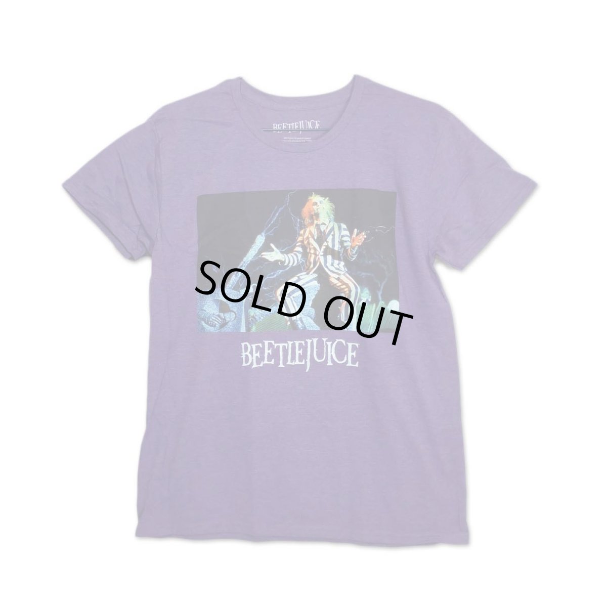 画像1: Beetlejuice ムービーTシャツ ビートルジュース Sitting On A Tombstone (1)