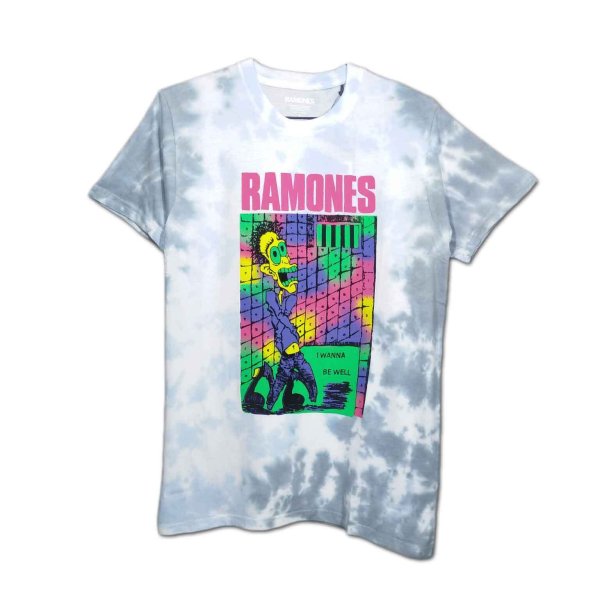 画像1: Ramones バンドTシャツ ラモーンズ Escapeny Dip-Dye (1)