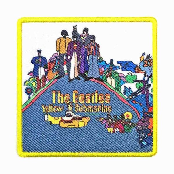 画像1: The Beatles パッチ／ワッペン ザ・ビートルズ Yellow Submarine (1)