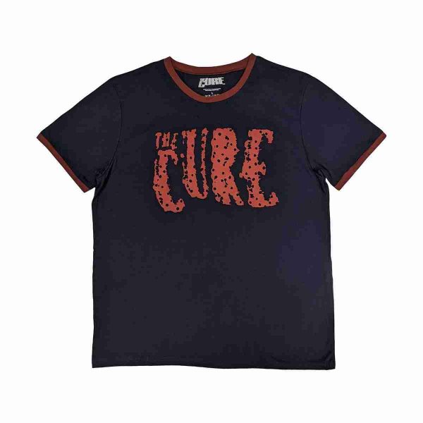 画像1: The Cure バンドTシャツ ザ・キュアー Logo Ringer (1)