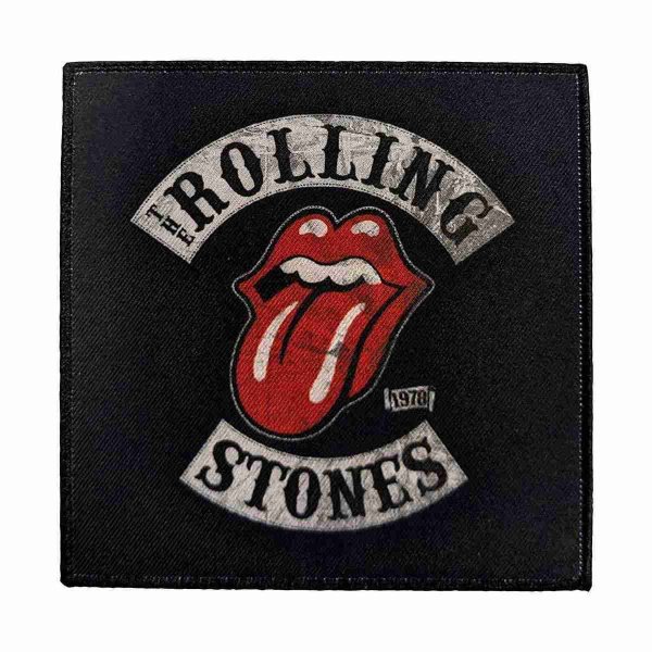 画像1: The Rolling Stones パッチ／ワッペン ザ・ローリング・ストーンズ Tour 1978 (1)