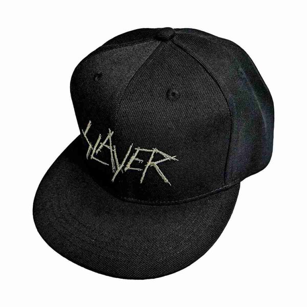 画像1: Slayer スナップバックキャップ スレイヤー Scratchy Logo (1)