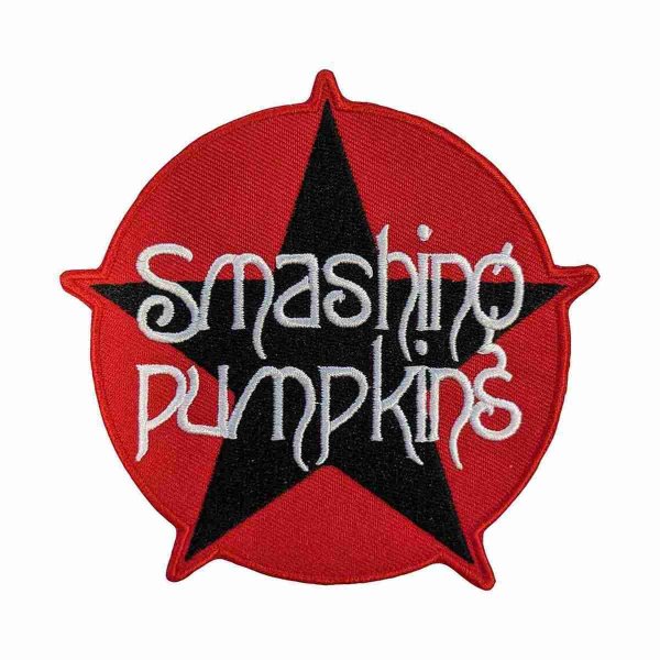 画像1: Smashing Pumpkins アイロンパッチ／ワッペン スマッシング・パンプキンズ Star Logo (1)