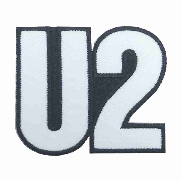 画像1: U2 アイロンパッチ／ワッペン ユーツー Logo (1)