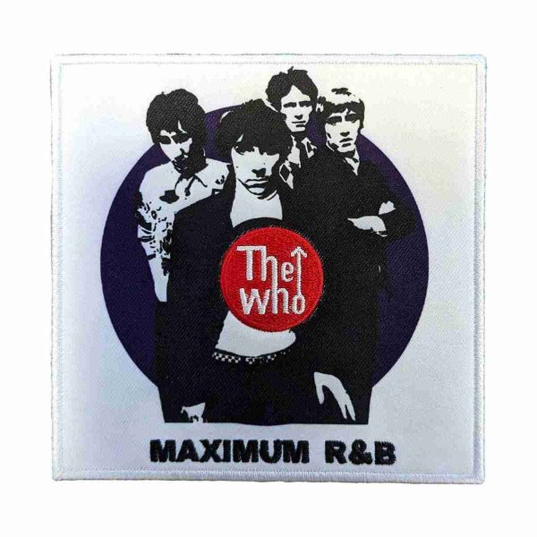 画像1: The Who アイロンパッチ／ワッペン ザ・フー Maximum R&B (1)