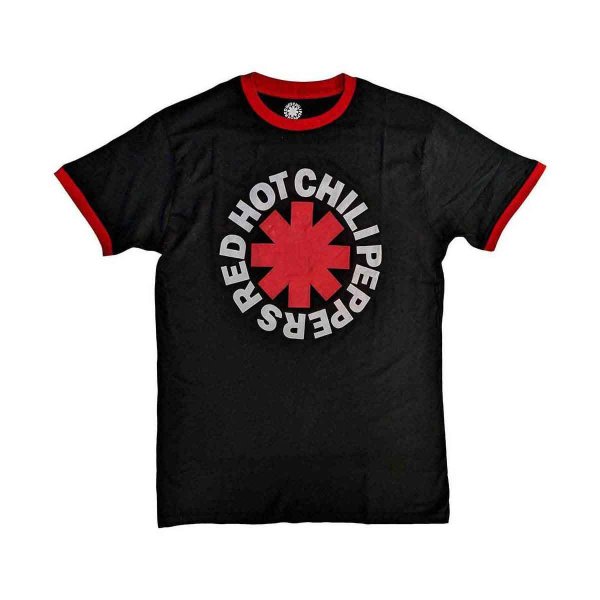 画像1: Red Hot Chili Peppers バンドTシャツ レッド・ホット・チリ・ペッパーズ Asterisk Ringer (1)