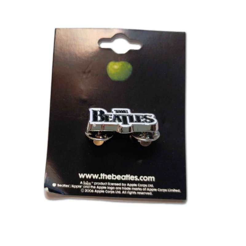 画像2: The Beatles メタルピンバッジ ザ・ビートルズ Drop T Logo