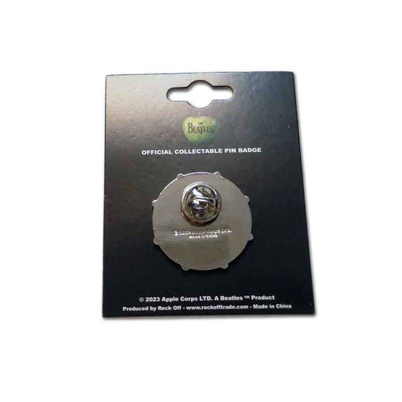 画像2: The Beatles メタルピンバッジ ザ・ビートルズ Drum Drop T Logo