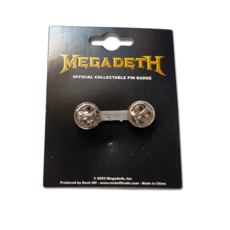 画像2: Megadeth メタルピンバッジ メガデス Logo